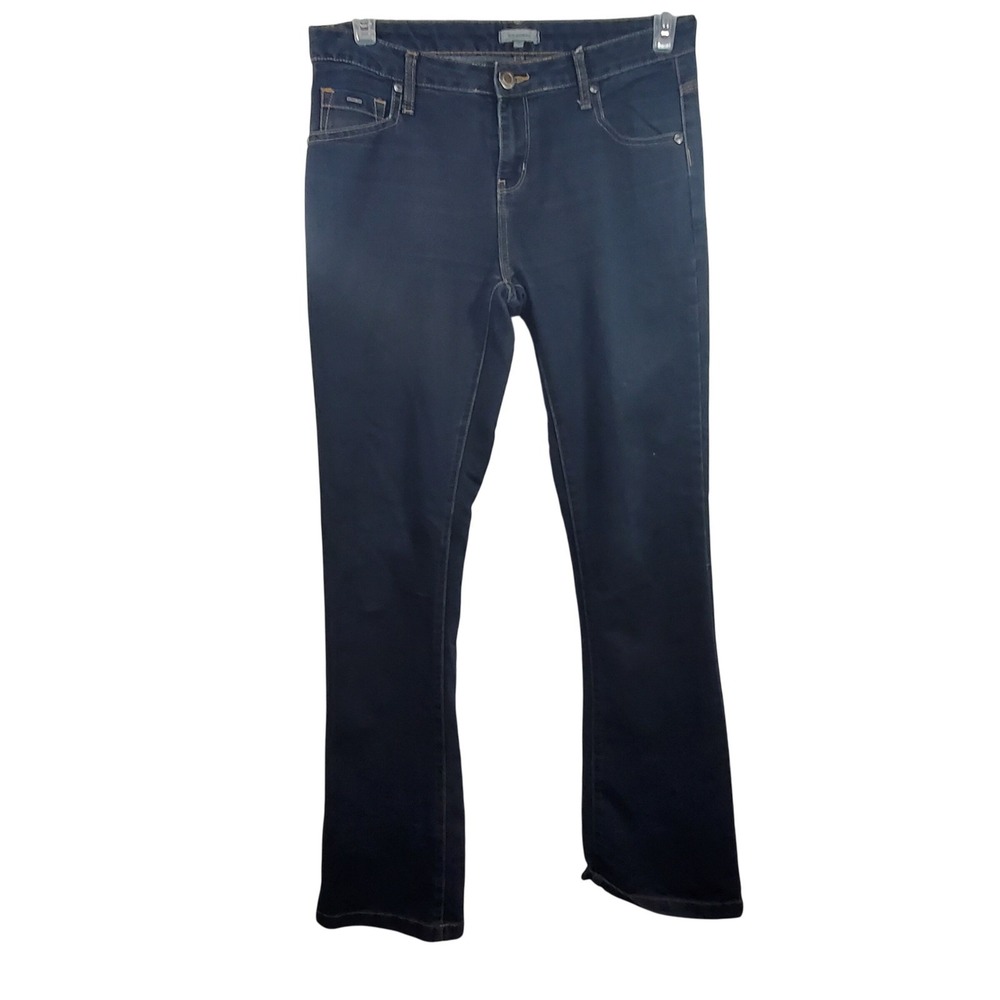 Tex Woman Denim Jeans Bootcut Dark Wash Comfortable Stretch Womens 42